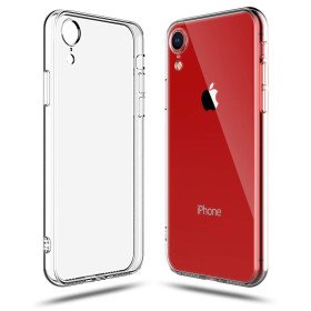 Handy Hülle für iPhone XR mit Kamera Schutz Hülle Cover Bumper Case Transparent