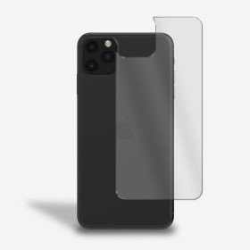 Rückseite Panzerfolie für iPhone 11 Pro Max Rückseitenschutz Glasfolie Klar