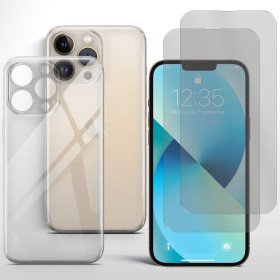 Schutzcase für iPhone 13 Pro Max Schutz Hülle mit Kameraschutz 2x Panzerfolie 9H