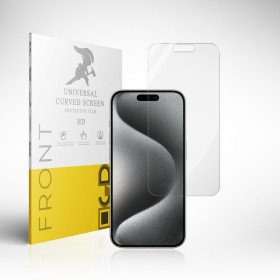 Panzerfolie für iPhone 15 Pro Bildschirmschutz Hydrogel Folie TPU Film Klar