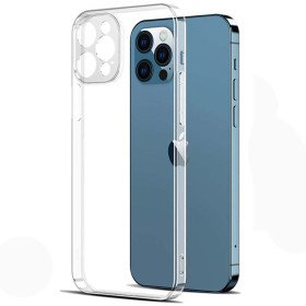 Hülle für iPhone 13 Pro Max Kameraschutz Schutzhülle Silikon Case TPU Cover Klar