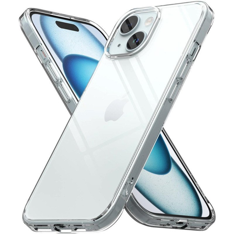 Schutzhülle für iPhone 15 Hülle mit Kameraschutz Case Cover Slim Transparent