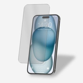 Panzerfolie für iPhone 15 Display Schutzglas Verbundglas Gehärtetes Glas 9H Klar