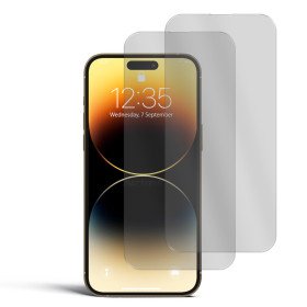 2x Panzerfolie für iPhone 14 PRO Displayschutz 9H Echt Hartglas Schutzglas Klar