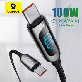 100W PD Kabel USB-C Datenkabel und Schnellladekabel für MacBook, Notebook, Handy