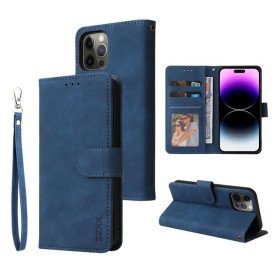 Leder Brieftasche Handyhülle für iPhone 15 14 13 12 11 Pro Max Flip-Card Halter