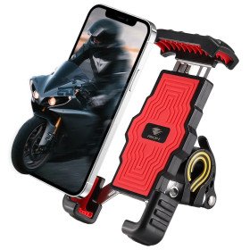 Universalhalterung für Fahrrad und Motorrad Handy Unterstützung Halter für 4,7-7 Zoll