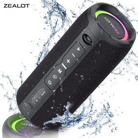 Zealot S49Pro Bluetooth Lautsprecher 20W, IPX6 Wasserdicht, Bass Boost, Dual Pairing