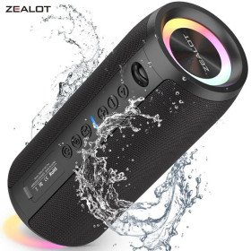 Zealot S51Pro 40W Hochleistungs-Bluetooth-Lautsprecher: 3D Stereo-Bass, IPX5 TWS