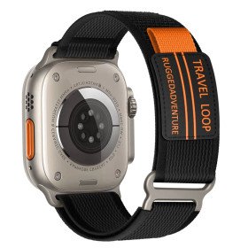 Premium Nylon Armband für Apple Watch, 38mm bis 49mm, Serie 1-9