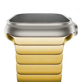 Titan Armband für Apple Watch Ultra 49mm, Serie 1-9, Edelstahl
