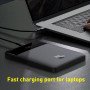 Baseus 20000mAh Power Bank: Typ C PD, Externes Schnellladegerät für Notebook