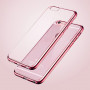 Schutzhülle für iPhone 6s Schutz Case Luxury Handy Cover Platin Chrom Etui
