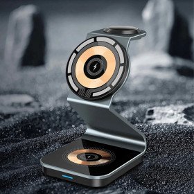 3 in 1 Magnetisches Kabelloses Ladegerät für iPhone, Watch, AirPods