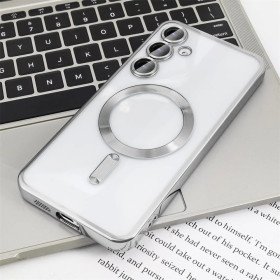 Klare Magnetische Abdeckung Magsafe Case für Samsung Galaxy