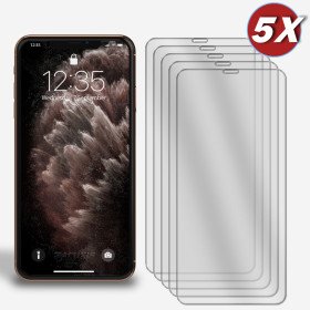 5er-Pack Display Glasfolie für iPhone XS Max Panzerglas 9H Hartglas Schutzglas