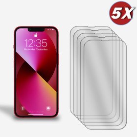 5er-Pack Display Glasfolie für iPhone 13 Mini Panzerglas 9H Hartglas Schutzglas