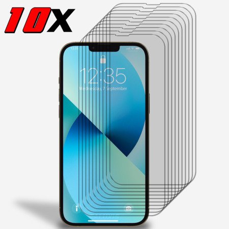 10x Panzerfolie Display Schutz Glasfolie für iPhone 13 Pro Max Echt Hartglas 9H