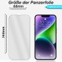 10x Panzerfolie Display Schutz Glasfolie für iPhone 13 Echt Hartglas 9H Klar