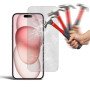 10x Panzerfolie Display Schutz Glasfolie für iPhone 15 Echt Hartglas 9H Klar