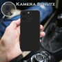 Hülle für iPhone 14 Pro Schutzhülle Kameraschutz TPU Case Silikon Cover Schwarz