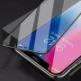 5D Panzerfolie für iPhone X / XS Schutzglas Vollabdeckung Echt Glas 9H - Schwarz