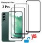 3in1 Fingerabdruck Schutzglas & Kameraschutz für Samsung S24/S25 Ultra