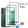3in1 Fingerabdruck Schutzglas & Kameraschutz für Samsung S24/S25 Ultra
