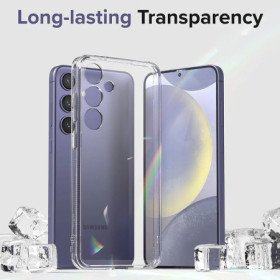 Samsung S25/S25 Ultra Silikon Hülle Transparent & Dünn Klar Case