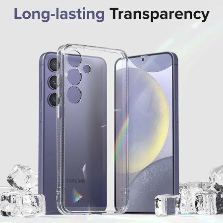 Samsung S25/S25 Ultra Silikon Hülle Transparent & Dünn Klar Case