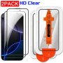 2 Stück Panzerglas mit Rahmen für iPhone 17 Pro Max & 17 Air